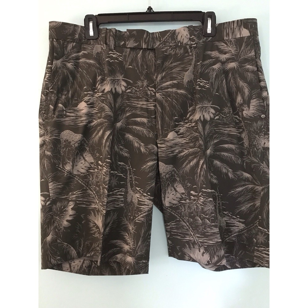 RLX Ralph Lauren Men's 36 Jungle Safari Bermuda Shorts Golf Casual 10" Inseam